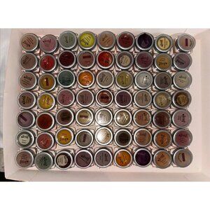 Scentsy Lot of 63 Mini Party Testers Wax Melts Samples. Mixed Scents